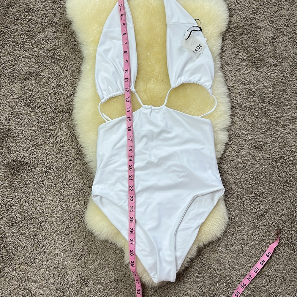 NWT JADE SWIM Layla Cut-out One-piece Swimsuit - Picture 9 of 16